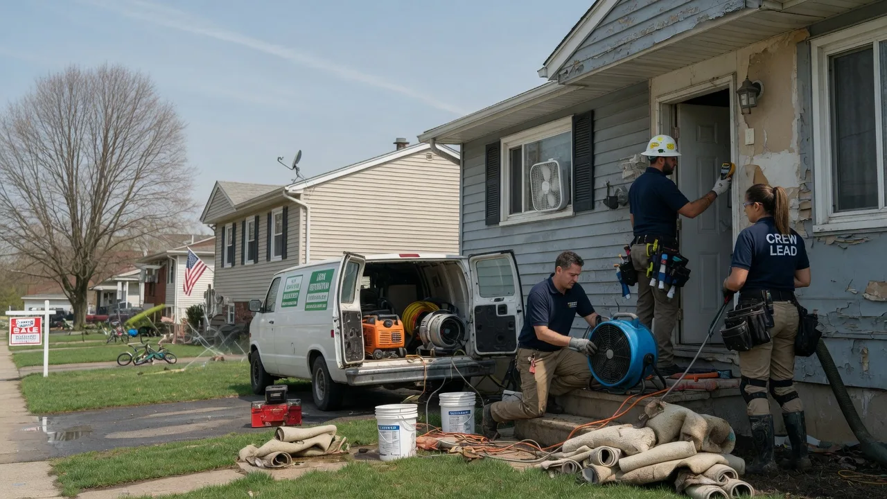 Flood Cleanup in West Falls, NY near me
